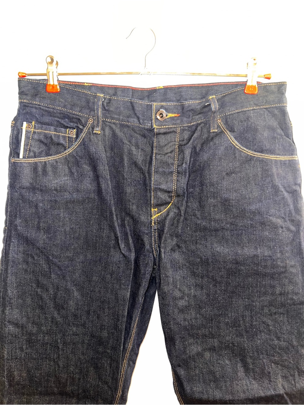 Men's Raleigh Denim Dark Indigo Graham Jeans - Picture 2 of 10